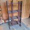 Mission-Style Wooden Bookshelf - 4