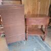 Baumritter Ethan Allen Nightstand and Open Bookshelf in Cherry - 5