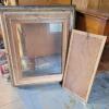 Victorian-Style Ornate Gilt Picture Frame and God Bless Our Home Needlework - 7