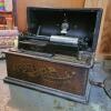 Edison Home Phonograph with Large and Small Metal Horns - 2