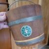 Wooden Buckets and Lidded Firkin with Camp Sycamore Style - 2