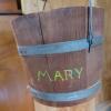 Wooden Buckets and Lidded Firkin with Camp Sycamore Style - 3
