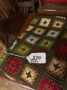 Handmade Multicolor Granny Square Crochet Afghan Blanket - 6