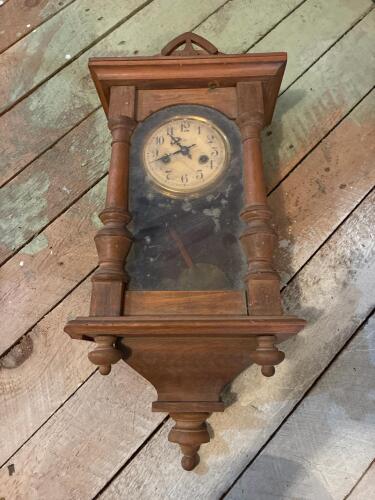 Presumed Antique Junghans Regulator Wall Clock