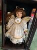 Ashley Belle Martha Angel Porcelain Doll in Display Case - 3
