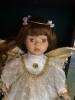 Ashley Belle Martha Angel Porcelain Doll in Display Case - 6