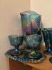 Indiana Glass Co. "Harvest Grape" Carnival Glass Lot - 2