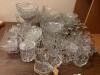 Large Collection of Pressed Glass Tableware