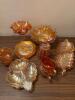 Carnival Glass Lot Including Jeanette and Indiana Glass Co.