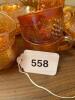 Carnival Glass Lot Including Jeanette and Indiana Glass Co. - 6
