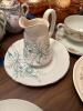 Collection of Floral Porcelain Teacups and Saucers - 4