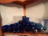 Blue Glassware in Various Styles