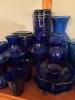 Blue Glassware in Various Styles - 3