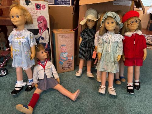 Charmin' Chatty Dolls and Tiny Chatty Brother Doll Collection
