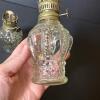 Pair of Miniature Glass Oil Lamps - 4