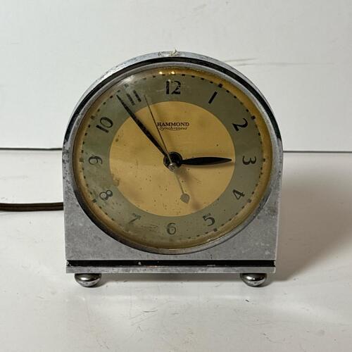 Hammond Synchronous Electric Alarm Clock