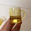 Assorted Pink and Amber Glassware - 7