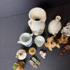 Miniature Japanese Porcelain and Ceramic Figurines Assortment - 2