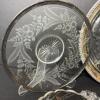 Glass Serving Pieces with Crystal Bowl - 3