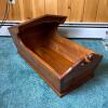 Wooden Cradle Doll Bed