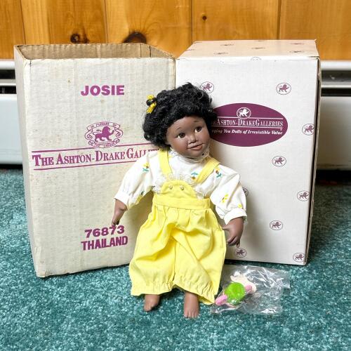 Ashton-Drake Galleries Josie Porcelain Doll in Box