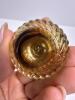 Miniature Glass Oil Lamp With Metal Fittings - 4