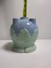 Miyata Ware Japanese Multi-Spout Blue and Green Vase - 2