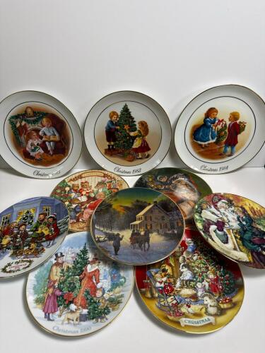 Avon Christmas Plate Collection