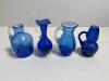 Blue Glass Small Pitcher Collection