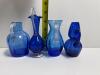 Blue Glass Small Pitcher Collection - 3