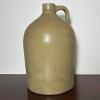 Stoneware Jug With Handle, Marked M