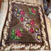 Floral Patterned Plush Blanket