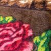 Floral Patterned Plush Blanket - 7