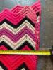 Handmade Crochet Chevron Afghan - 5
