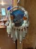 Large Hand Painted Native American Dreamcatcher