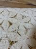 Handmade Crochet Cotton Coverlet - 7