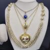 Costume Jewelry Grouping with Necklaces, Earrings, Bracelets, Brooches, and Rings - 5