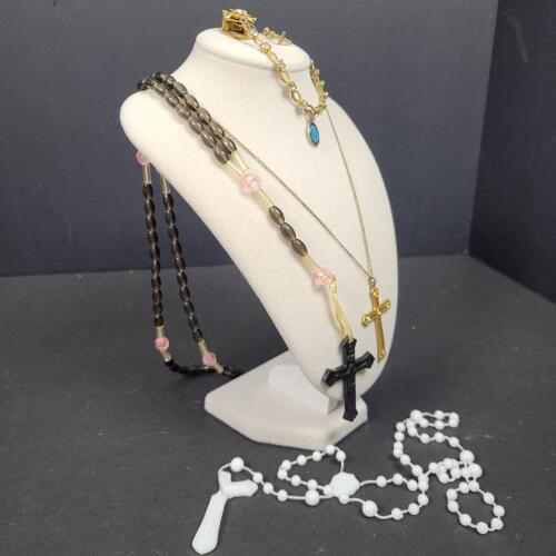 Religious Jewelry With Multiple Crosses