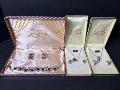 Three Vintage Jewelry Sets