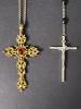 Sterling Silver Crystal Bead Rosary with Crucifix and Four Additional Rosaries - 3