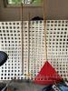 Garden Tools, Lattice, Birdbath, Hose, Storage Hanger, Tomato Cages & Sprinkler - 5