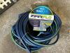 Garden Tools, Lattice, Birdbath, Hose, Storage Hanger, Tomato Cages & Sprinkler - 9