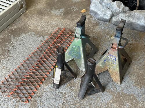 Goodyear and Torin Jack Stands