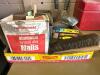 Assorted Hand Tools, Brush, Scrapers, Nails, Staples, and Leather Pouch - 5