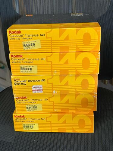 Kodak Carousel Transvue 140 Slide Trays