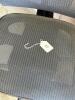Black Mesh Ergonomic Office Chair with Adjustable Armrests - 9
