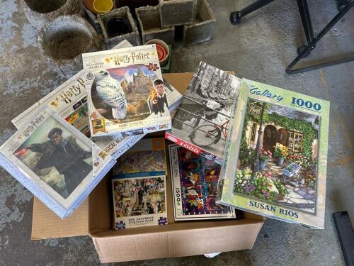 Jigsaw Puzzles Featuring Harry Potter, Susan Rios, Disney Villains, Odd Pieces
