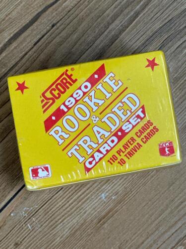 1990 Score Rookie & Traded Baseball Card Set