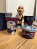 Stone Cold Steve Austin Bobblehead with New England Patriots Drinkware - 2