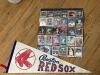 Roger Clemens Baseball Cards and Boston Red Sox Pennant